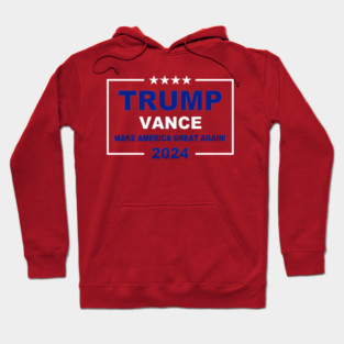 Hulk Hogan Trump Vance, Trump vance Make America Great Again, Trump vance 2024 Hoodie