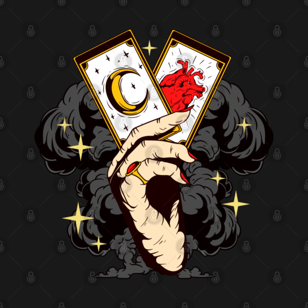 Witchcraft Occult Tarot Cards Halloween by creative