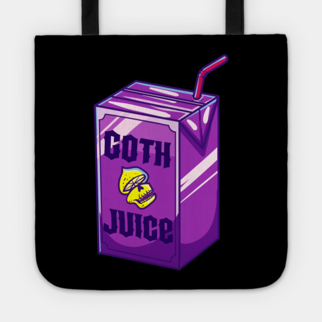 Goth Juice Goth Anime Manga Funny Gift Tote by creative