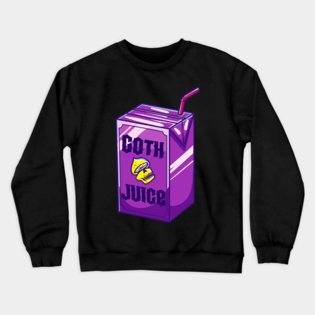 Goth Juice Goth Anime Manga Funny Gift Crewneck Sweatshirt by creative