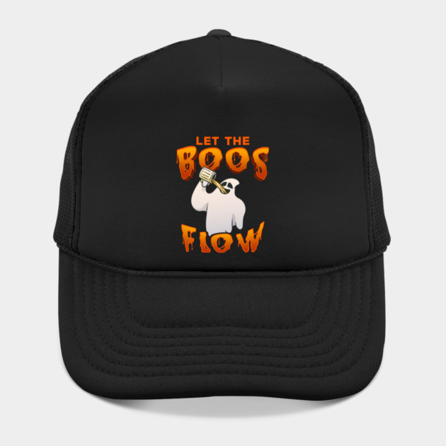 Let the boos flow Funny Halloween Ghost by creative