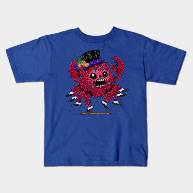Soft Shoe Crab Zombie Kids T-Shirt by H. R. Sinclair