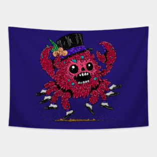 Soft Shoe Crab Zombie Tapestry