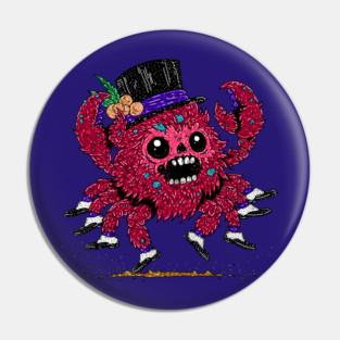 Soft Shoe Crab Zombie Pin
