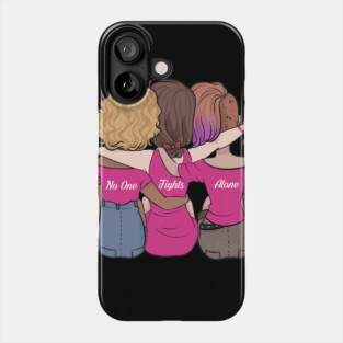 Breast Cancer Awareness T-Shirt for Women Phone Case