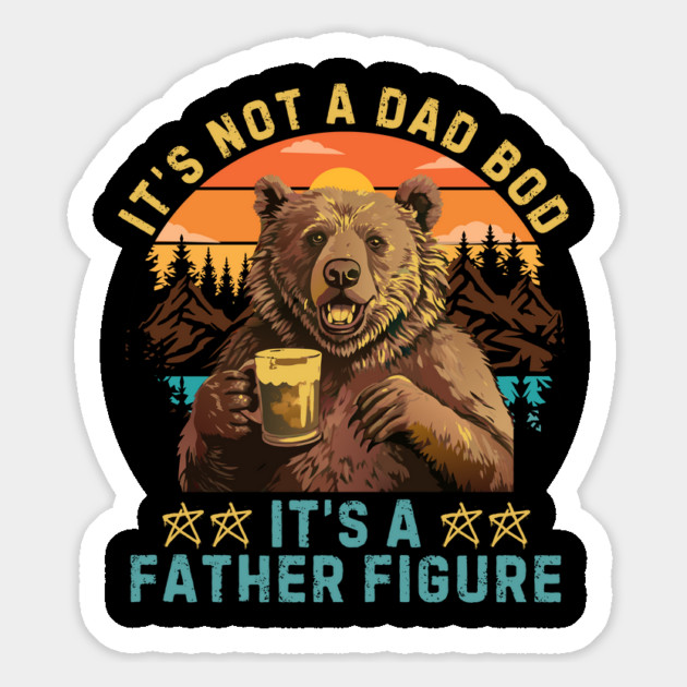 Bear Bear Lover Dad Bod Magnet by The WYLD Tribe