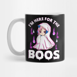 I'm just here for the boos Funny Halloween Mug
