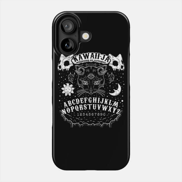 Kawah-Ja Cat Board Halloween Humorous Gift Phone Case by creative