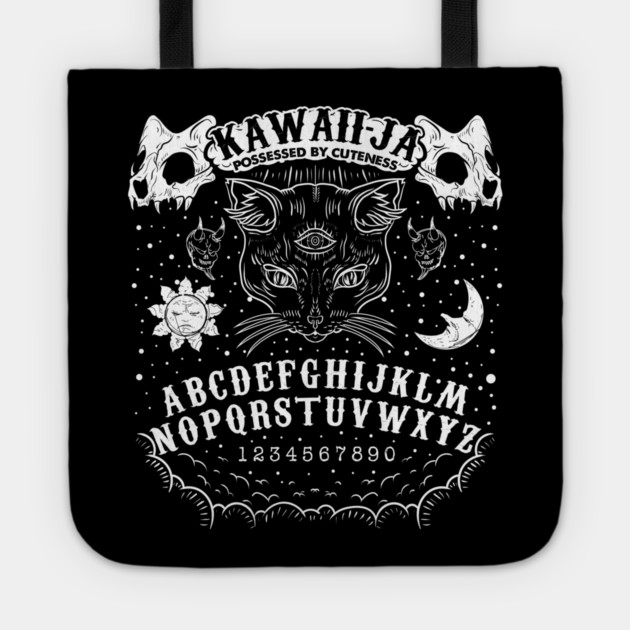Kawah-Ja Cat Board Halloween Humorous Gift Tote by creative