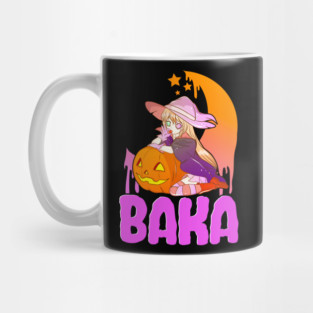 Baka Halloween Witch Anime Manga Gift Mug