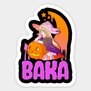 Baka Halloween Witch Anime Manga Gift Magnet