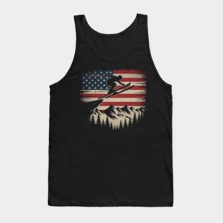 Skiing Tank Top