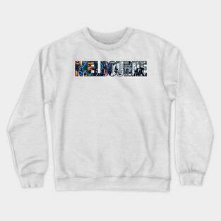 Melbourne Laneway Graffiti Crewneck Sweatshirt