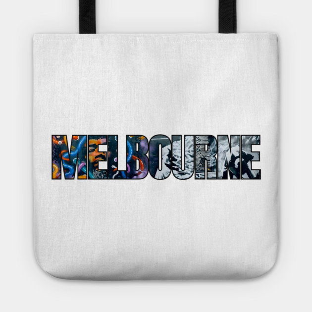 Melbourne Laneway Graffiti Tote by Timeless Chaos