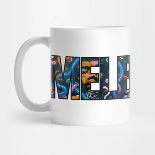 Melbourne Laneway Graffiti Mug