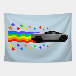 Cybertruck Tapestry