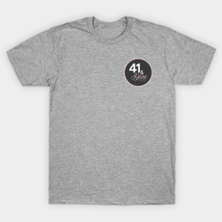 41 & Done Dark Circular Logo T-Shirt