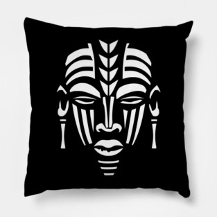 Afrocentric Mask Pillow