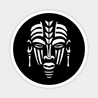 Afrocentric Mask Magnet