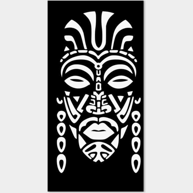 Afrocentric Tribal Mask Wall Art by UrbanLifeApparel