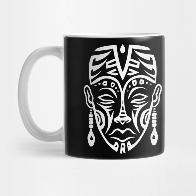 Afrocentric Mask Man by UrbanLifeApparel