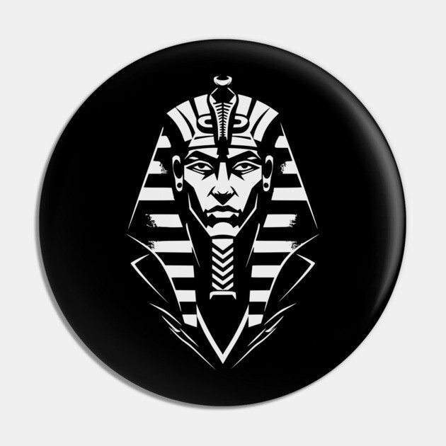 Egyptian Pharoah Pin by UrbanLifeApparel