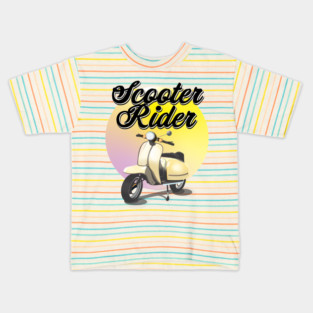 Scooter Rider Kids T-Shirt