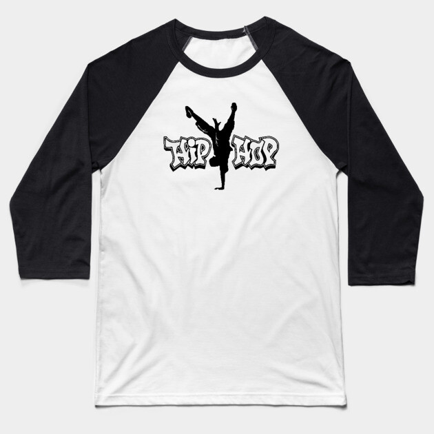Hip Hop Baseball T-Shirt by UrbanLifeApparel