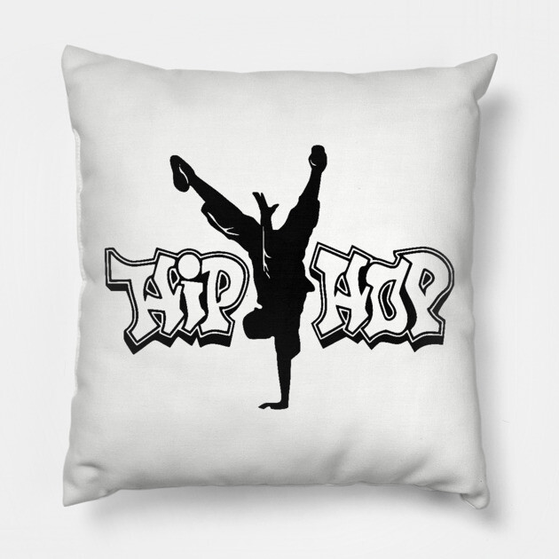 Hip Hop Pillow by UrbanLifeApparel