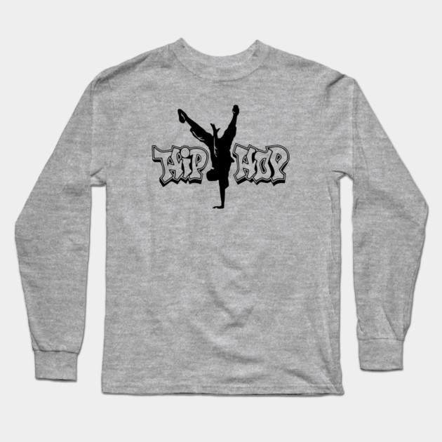 Hip Hop Long Sleeve T-Shirt by UrbanLifeApparel