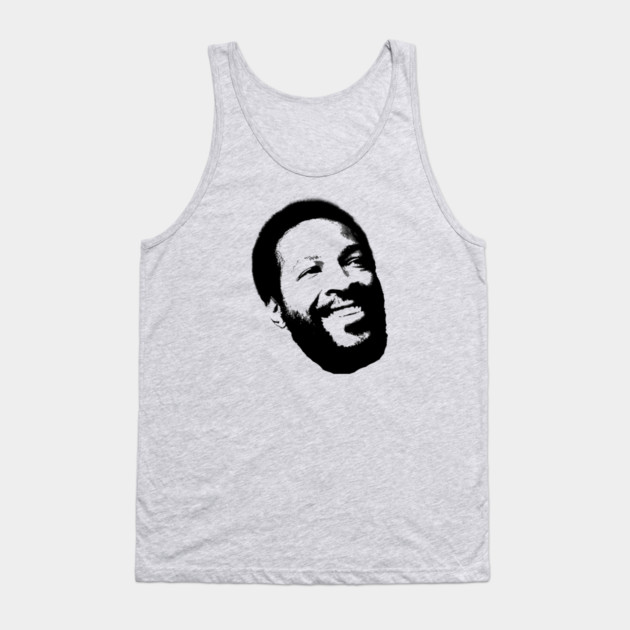 Marvin Gaye smiling Tank Top by UrbanLifeApparel