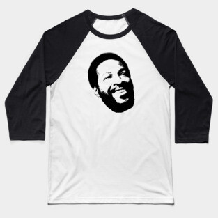 Marvin Gaye smiling Baseball T-Shirt