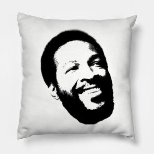 Marvin Gaye smiling Pillow