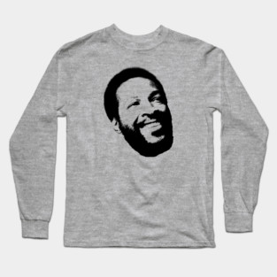 Marvin Gaye smiling Long Sleeve T-Shirt