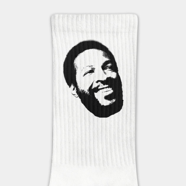 Marvin Gaye smiling by UrbanLifeApparel