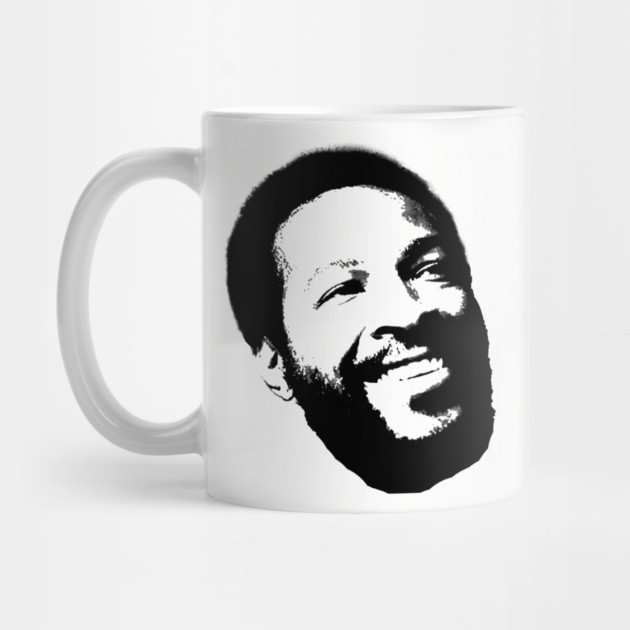Marvin Gaye smiling by UrbanLifeApparel
