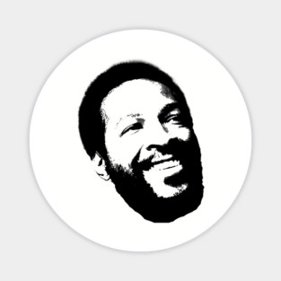 Marvin Gaye smiling Magnet