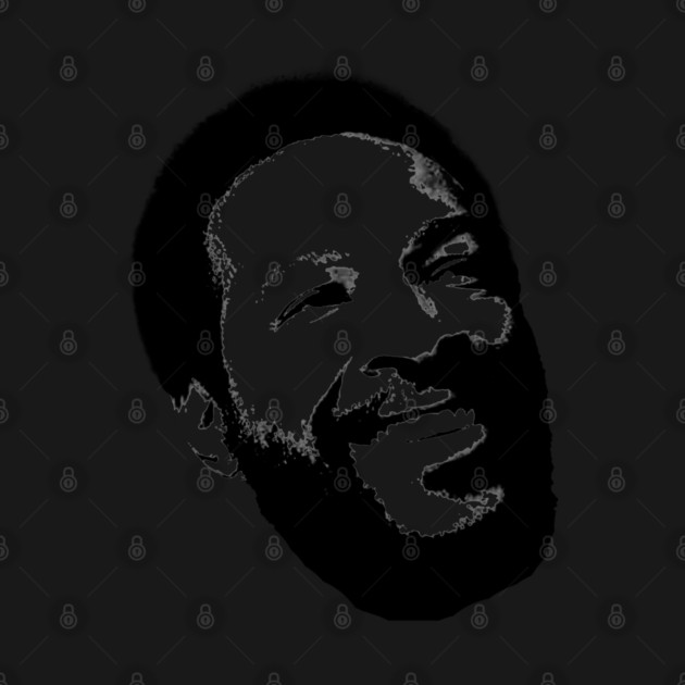 Marvin Gaye smiling by UrbanLifeApparel