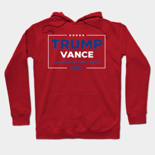 Trump Vance 2024 - Make America Great Again Hoodie