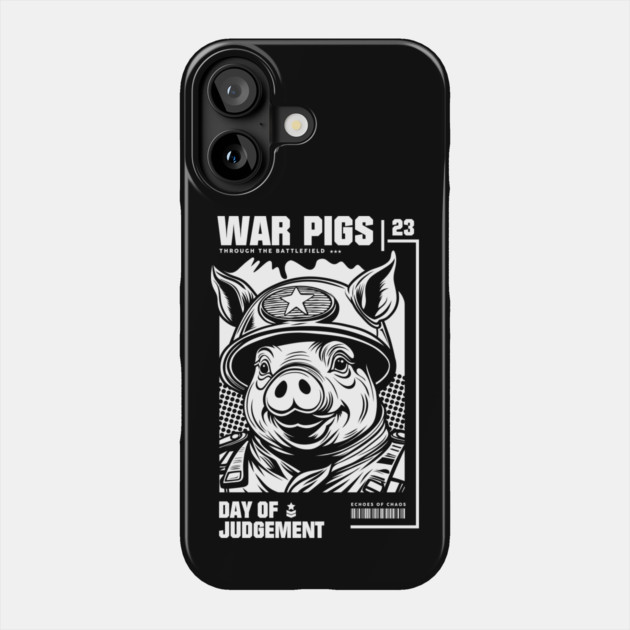 WAR PIGS Phone Case by artslaves