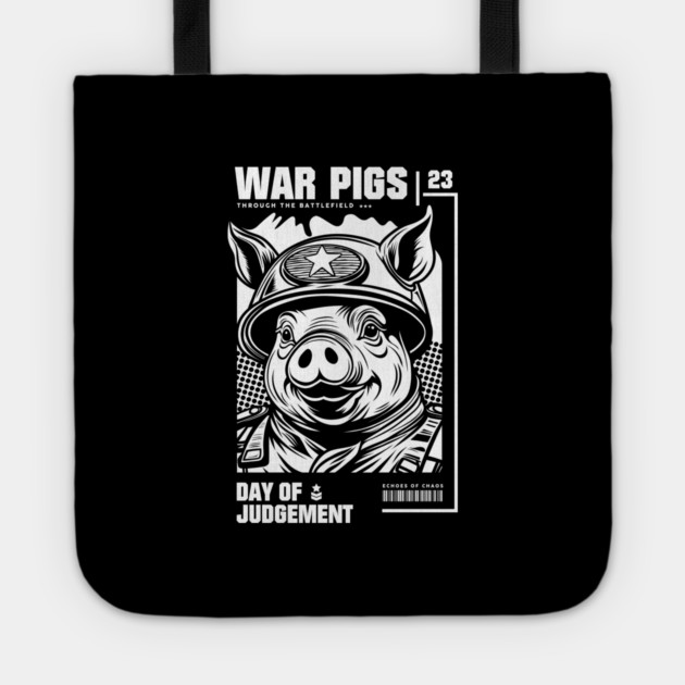 WAR PIGS Tote by artslaves
