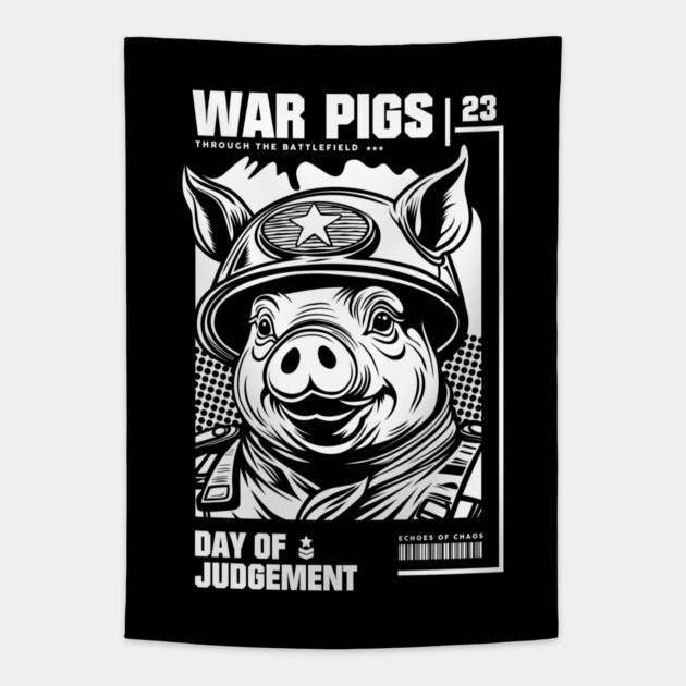 WAR PIGS Tapestry by artslaves