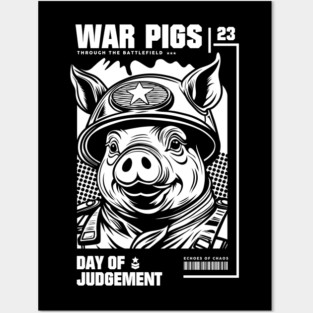 WAR PIGS Posters and Art