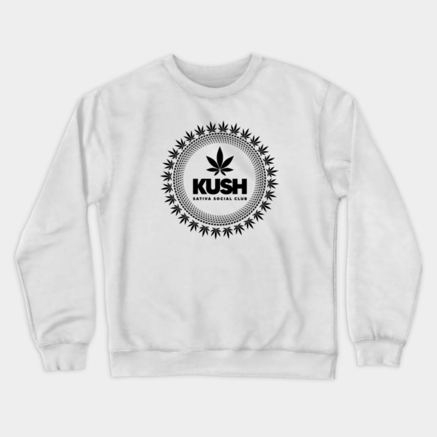 KUSH Crewneck Sweatshirt by artslaves