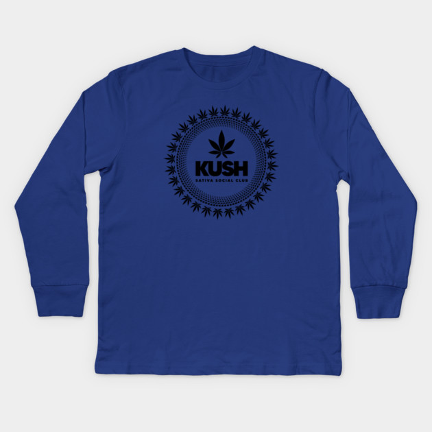 KUSH Kids Long Sleeve T-Shirt by artslaves