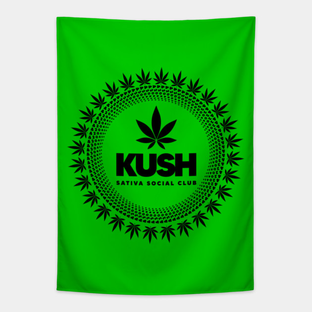 KUSH Tapestry by artslaves