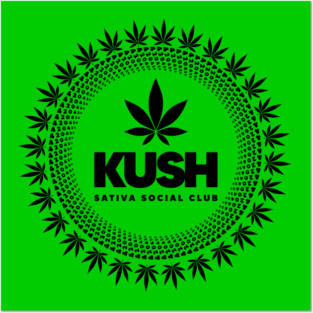 KUSH Posters and Art
