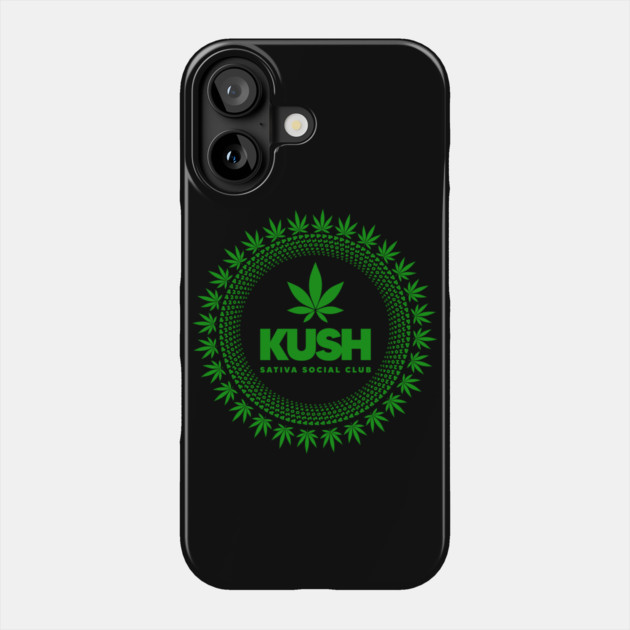 KUSH Phone Case by artslaves