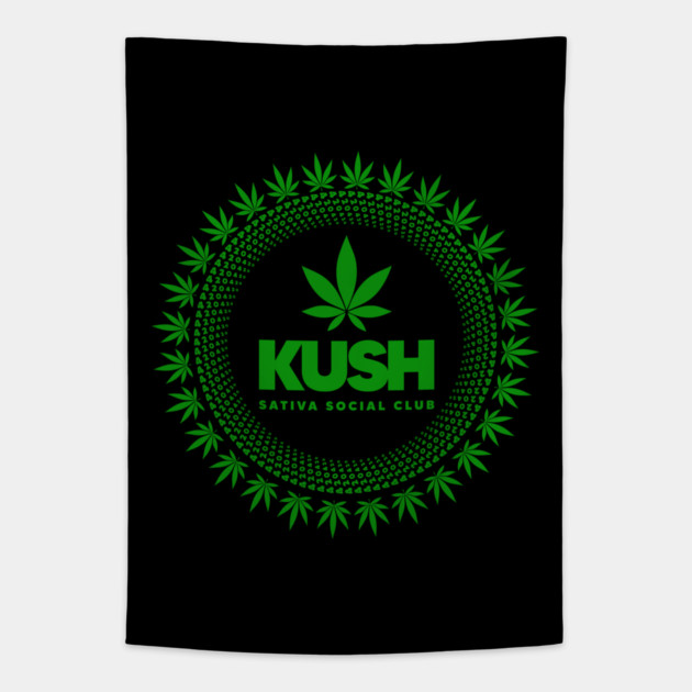 KUSH Tapestry by artslaves