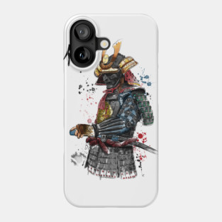 Samurai Watercolor Phone Case